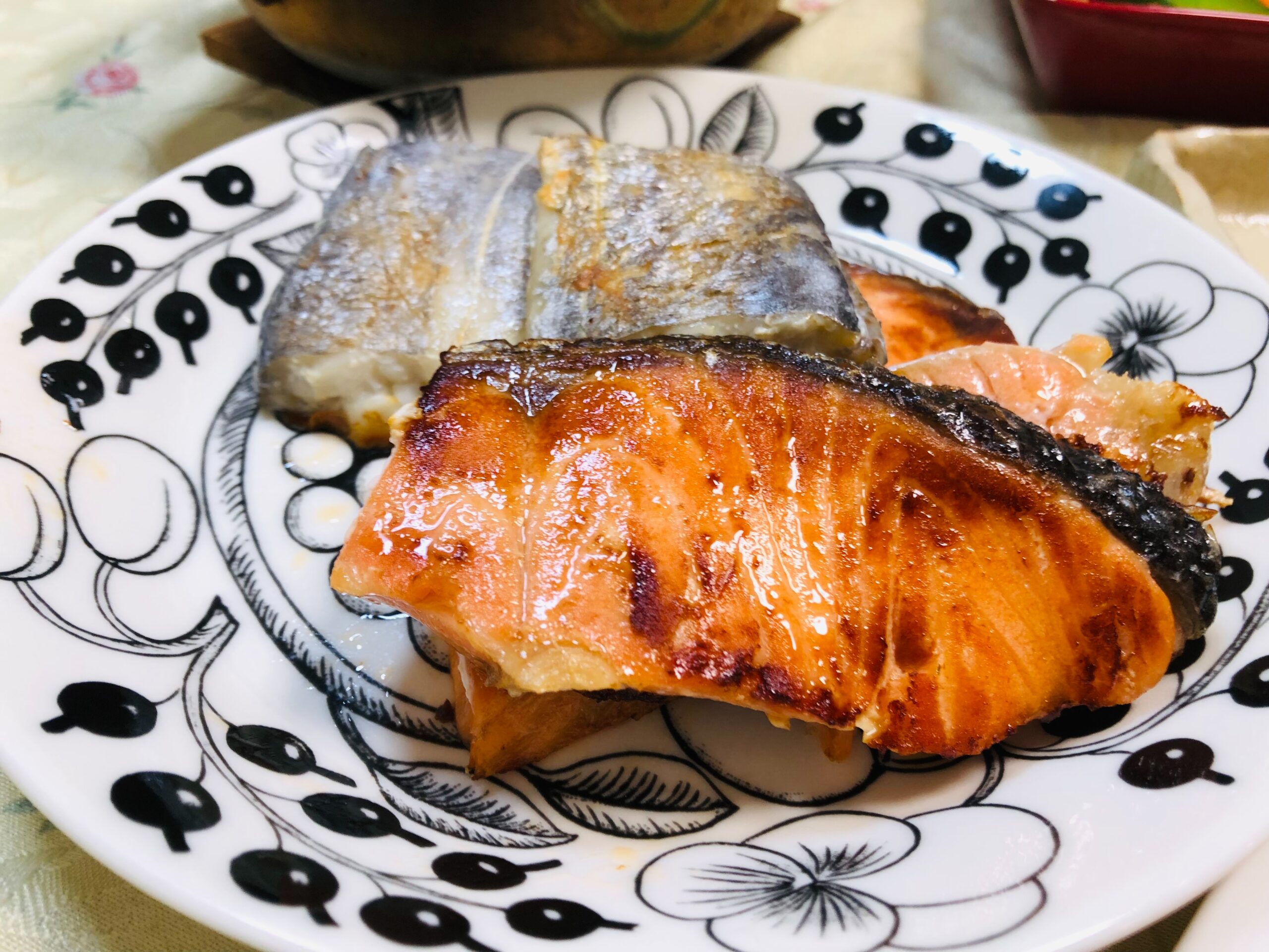 焼き魚：鮭・太刀魚