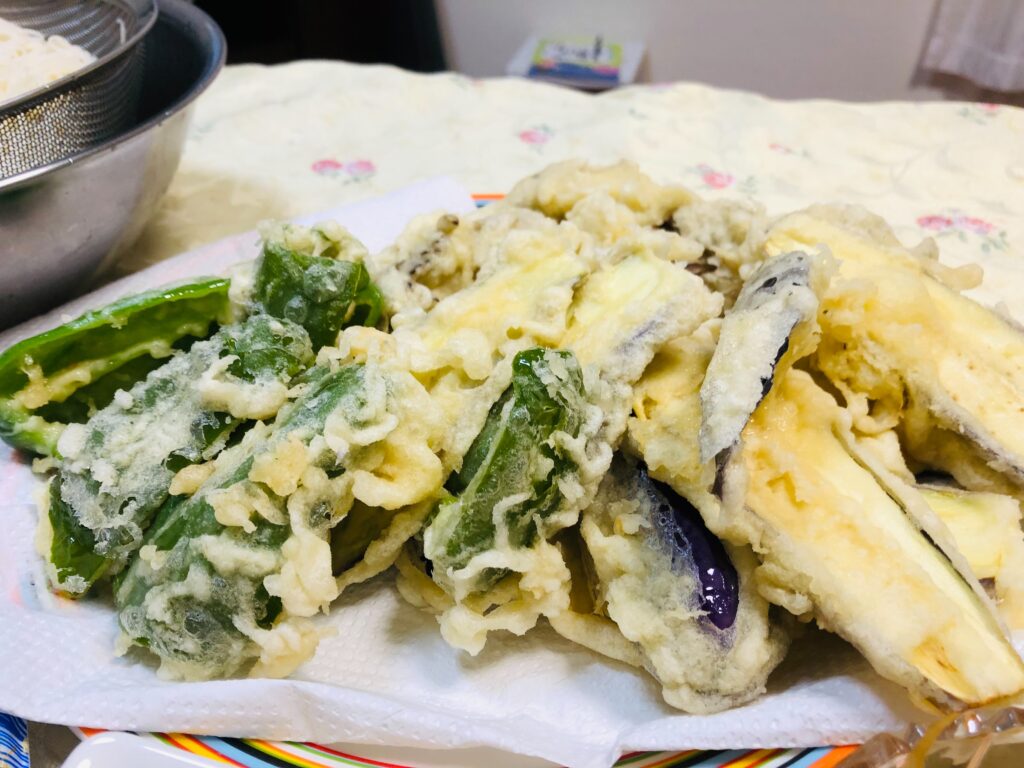 天ぷら・素麺